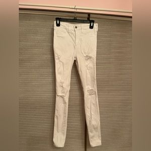 hollister ripped jeans
